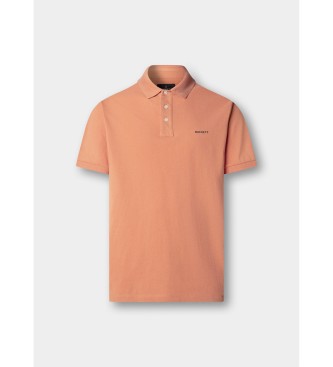 Hackett London Polo Trim Island naranja