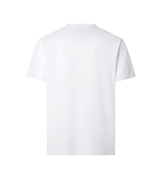 Hackett London T-shirt Island branca