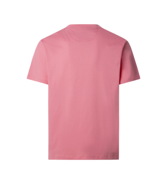 Hackett London T-shirt Island cor-de-rosa