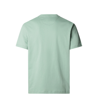 Hackett London T-shirt verde da ilha