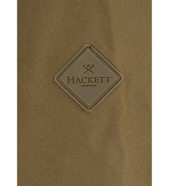 Hackett London Tech Softshell Jacket verde