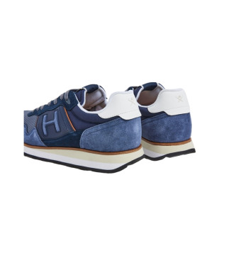 Hackett London Sneakers i lderTelfor Varsity navy