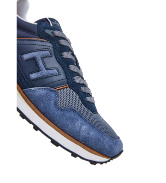 Hackett London Sneakers i lderTelfor Varsity navy