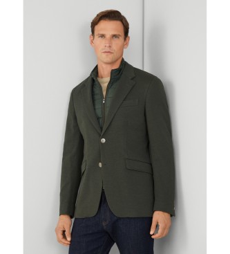 Hackett London Jacket Texture Nylon green