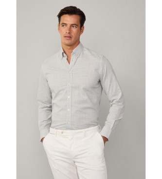 Hackett London Tailored fit skjorta grn