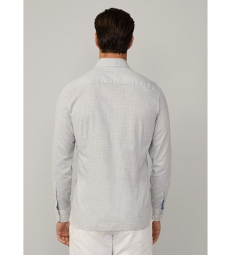 Hackett London Chemise ajuste verte