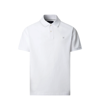 Hackett London Polo bianco con punta