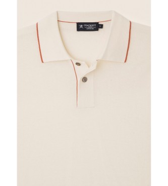 Hackett London Polo Tipped Knit beige