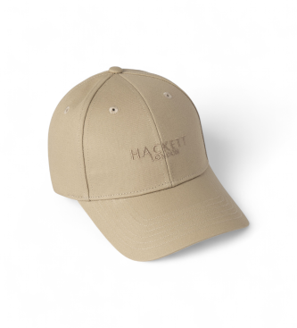 Hackett London Beigefarbene Kappe