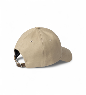Hackett London Beigefarbene Kappe