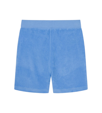 Hackett London Towelling Bermuda shorts blue