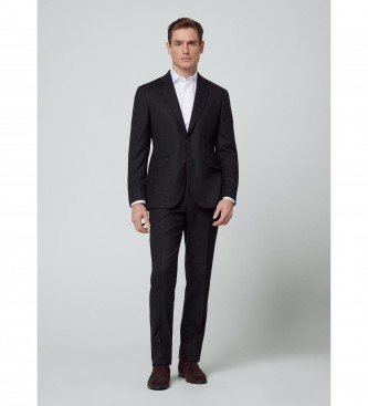 Hackett London Abito in flanella grigia