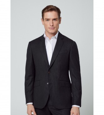 Hackett London Abito in flanella grigia