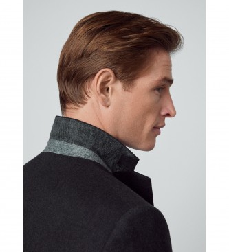 Hackett London Abito in flanella grigia