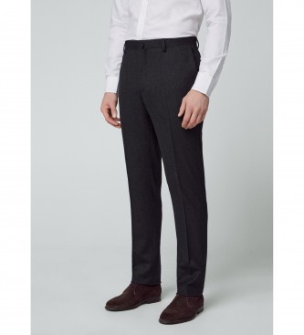 Hackett London Abito in flanella grigia