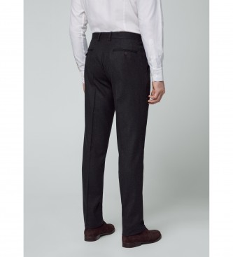 Hackett London Abito in flanella grigia