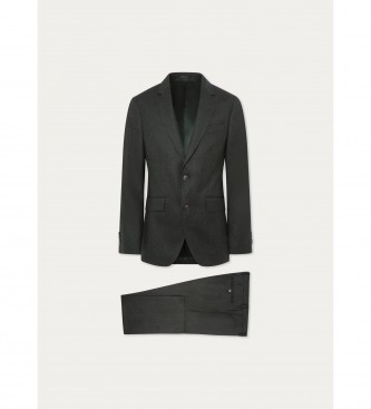 Hackett London Abito in flanella grigia