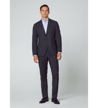 Hackett London Traje Travel gris oscuro