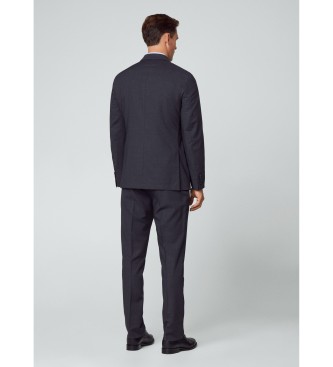 Hackett London Costume de voyage gris fonc