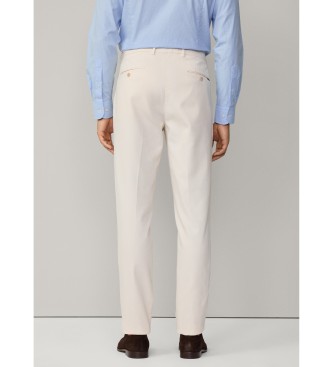 Hackett London Pantaln Chino fit sloane blanco