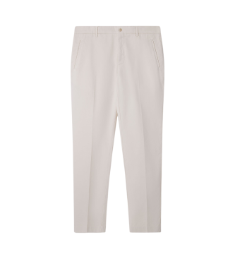 Hackett London Pantaln Chino fit sloane blanco