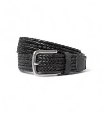 Hackett London Svart Tubulr-blte