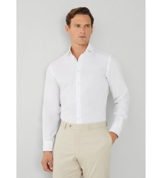 Hackett London Twill Eng Stripe Shirt white