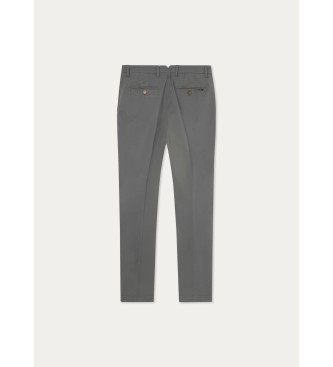 Hackett London Spodnie chino K szary