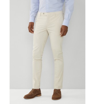 Hackett London Ultra beige trousers