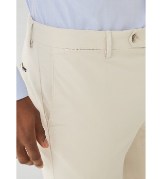 Hackett London Ultra beige trousers