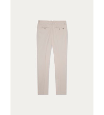 Hackett London Ultra beige trousers