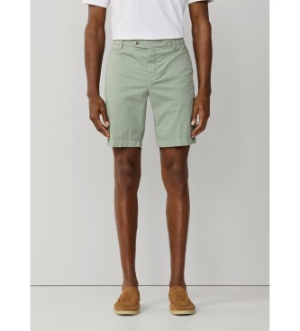 Hackett London Bermuda ultra lw chino shrt green