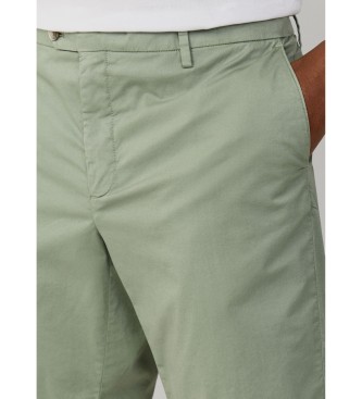 Hackett London Bermuda ultra lw chino shrt green