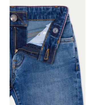 Hackett London Vintage jeansshorts bl