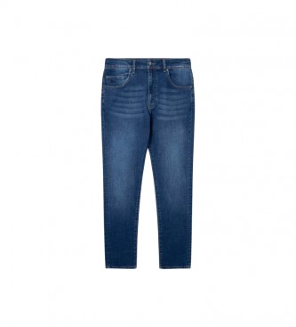Hackett London Jeans vintage slim blu