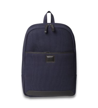 Hackett London Wells navy backpack