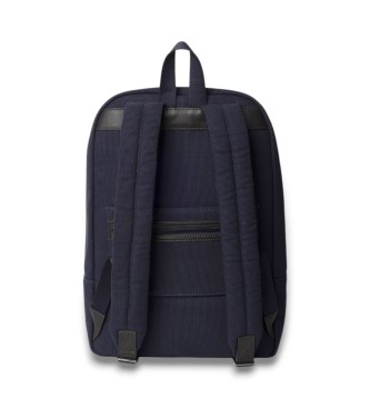 Hackett London Wells navy backpack