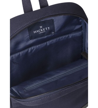 Hackett London Wells navy backpack