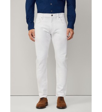 Hackett London Jeans fit slim blanco