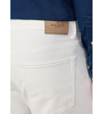 Hackett London Jeans fit slim blanco