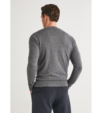HACKETT Jersey Wool gris