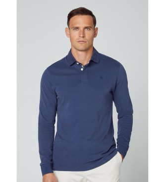 Hackett London Trim Rugby navy polo shirt