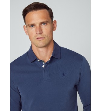 Hackett London Trim Rugby navy polo shirt