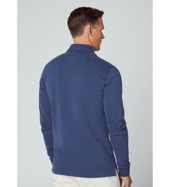 Hackett London Trim Rugby navy polo shirt
