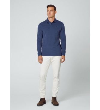 Hackett London Trim Rugby navy polo shirt