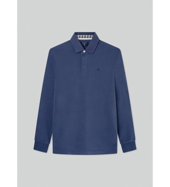 Hackett London Trim Rugby navy polo shirt