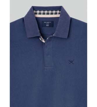 Hackett London Trim Rugby navy polo shirt