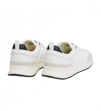 Hackett London H-Runner Visoki usnjeni čevlji beli