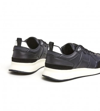 Hackett London Leather Sneakers H-Runner High black
