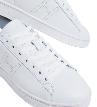 Hackett London Harper One Leather Sneakers white